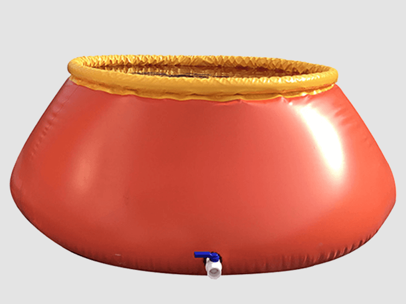 10000L PVC Onion Water Tank Collapsible Self-Standing For Fire Fighting