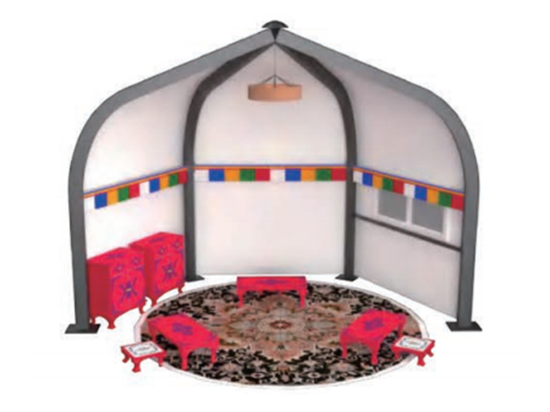 Mongolian yurt series Tent