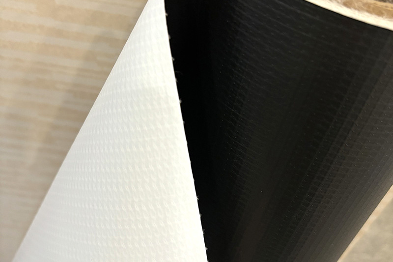Frontlit PVC Flex Banner 280GSM 500*500D White Black