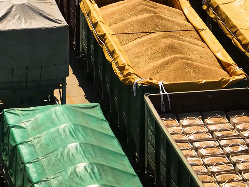 Weatherproof Crop Storage Tarps for Outdoor Grain Protection Weatherproof Crop Storage Tarps for Outdoor Grain Protection