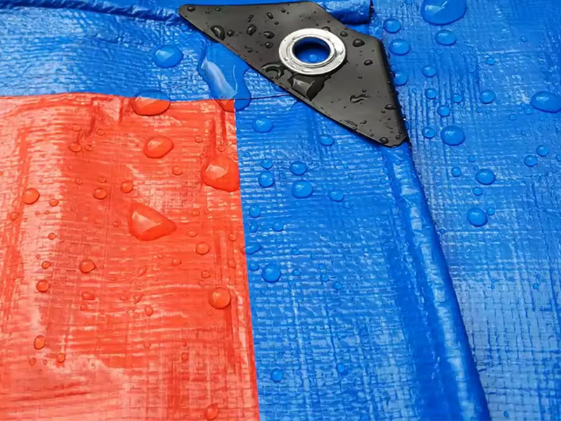 Temporary Roof PE Tarps Cold Resistant Disaster Relief Cover Temporary Roof PE Tarps Cold Resistant Disaster Relief Cover