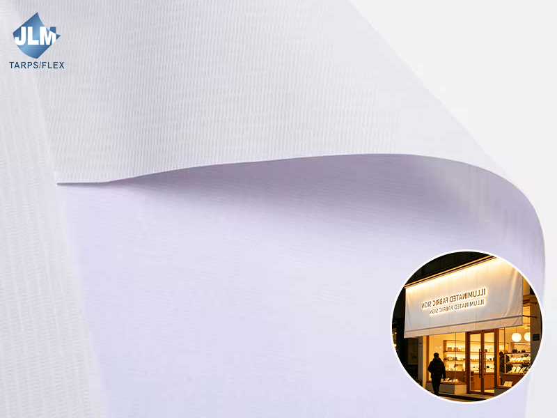 440GSM PVC Backlit Banner for Street Storefront Signage 440GSM PVC Backlit Banner for Street Storefront Signage